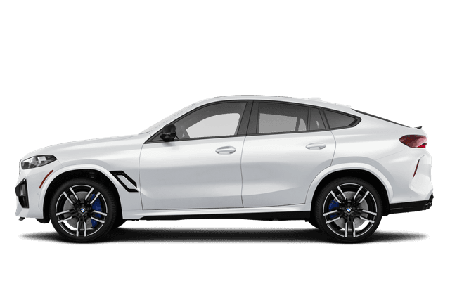 BMW X6 M  - Side view BMW X6 M  - Side view