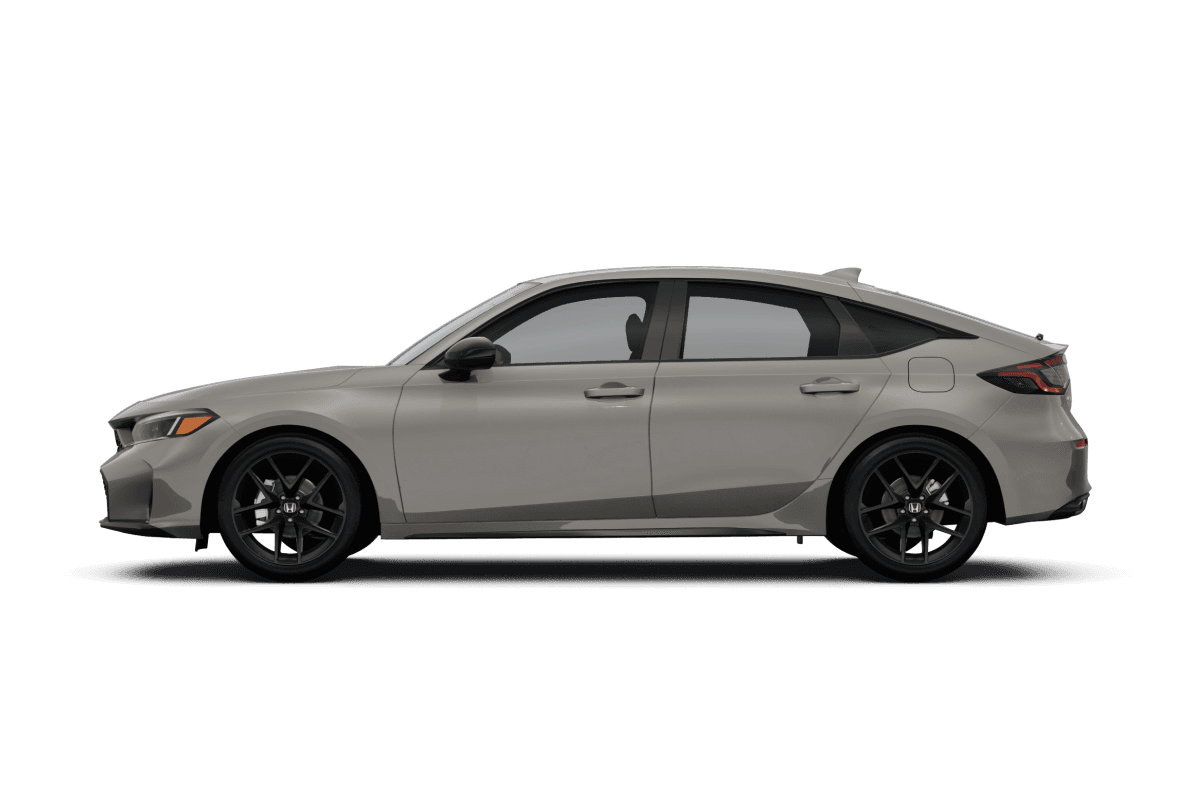 Honda Civic  - Side view Honda Civic  - Side view