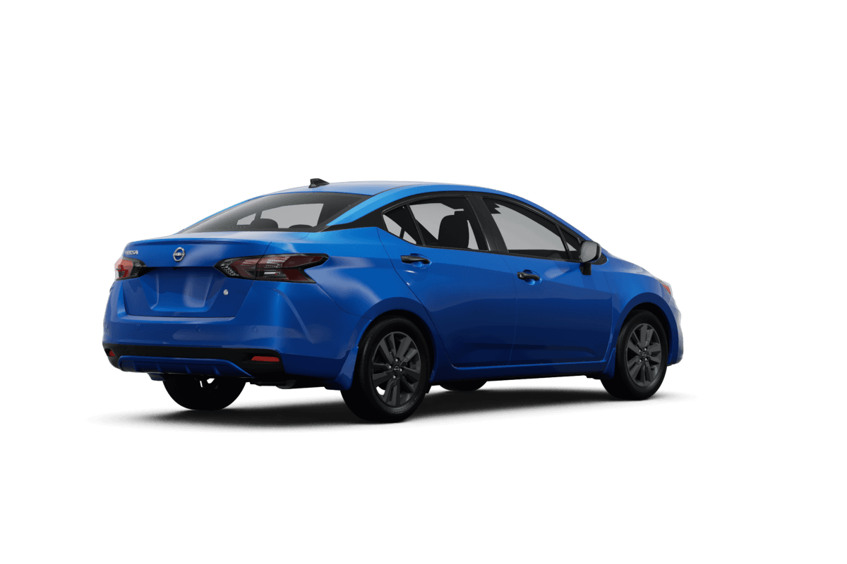 Nissan Versa  - Back view Nissan Versa  - Back view