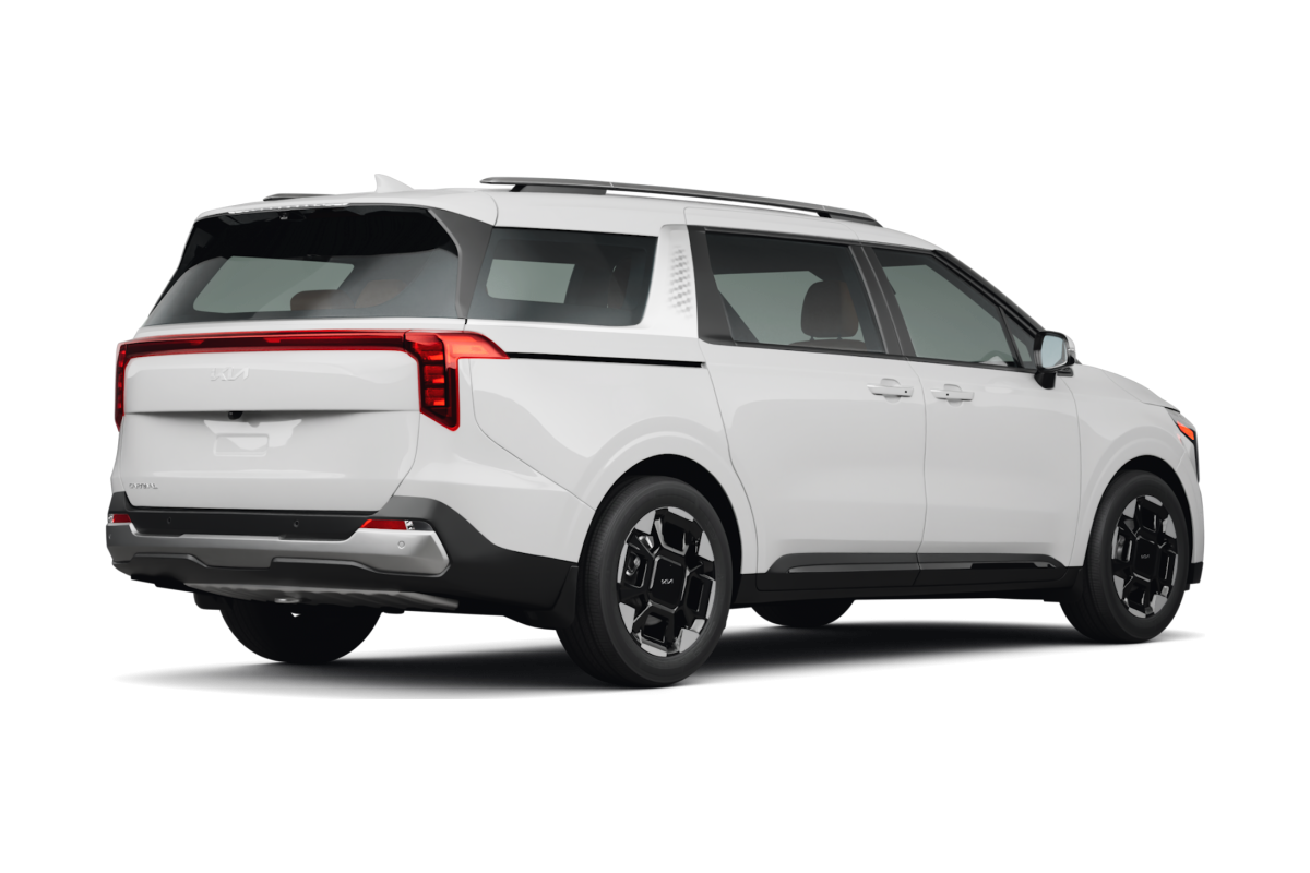 Kia Carnival - Back view Kia Carnival - Back view